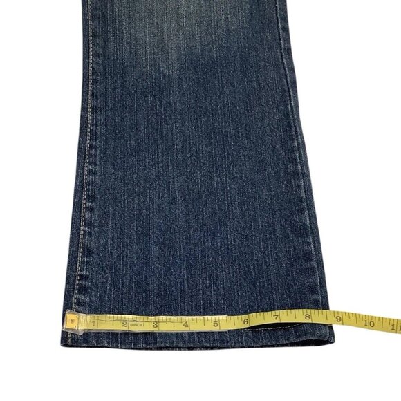 Tommy Hilfiger Jeans Bootcut Stretch Mid-Rise Women's 8 Blue Denim - Picture 7 of 10